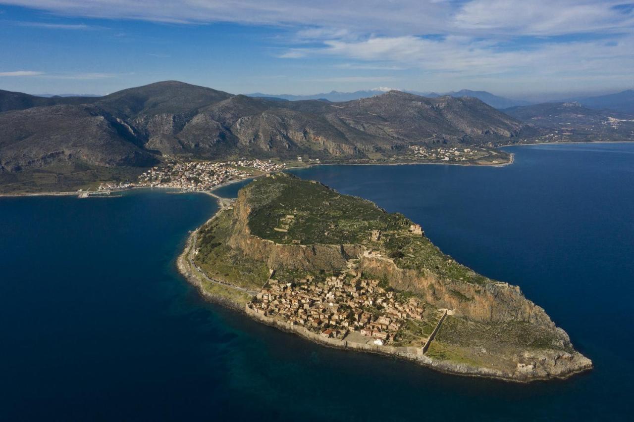 Mare E Pietra Villa Monemvasia Bagian luar foto