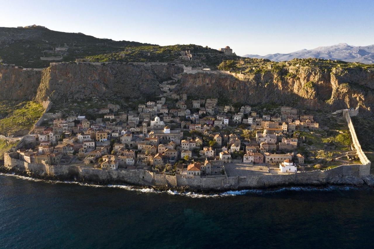 Mare E Pietra Villa Monemvasia Bagian luar foto
